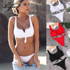 Button-Front-Knotted-Bikini-1
